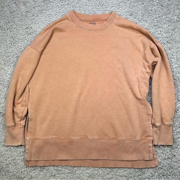 Aerie Sweatshirt Womens Extra Small Classic Crewneck Lived In Loungewear Comfy - Picture 1 of 3